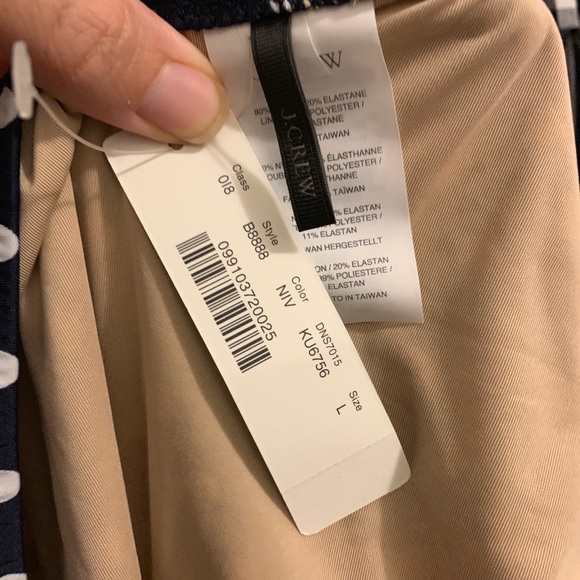 J Crew Navy Dotty Swim bottom - Picture 3 of 5